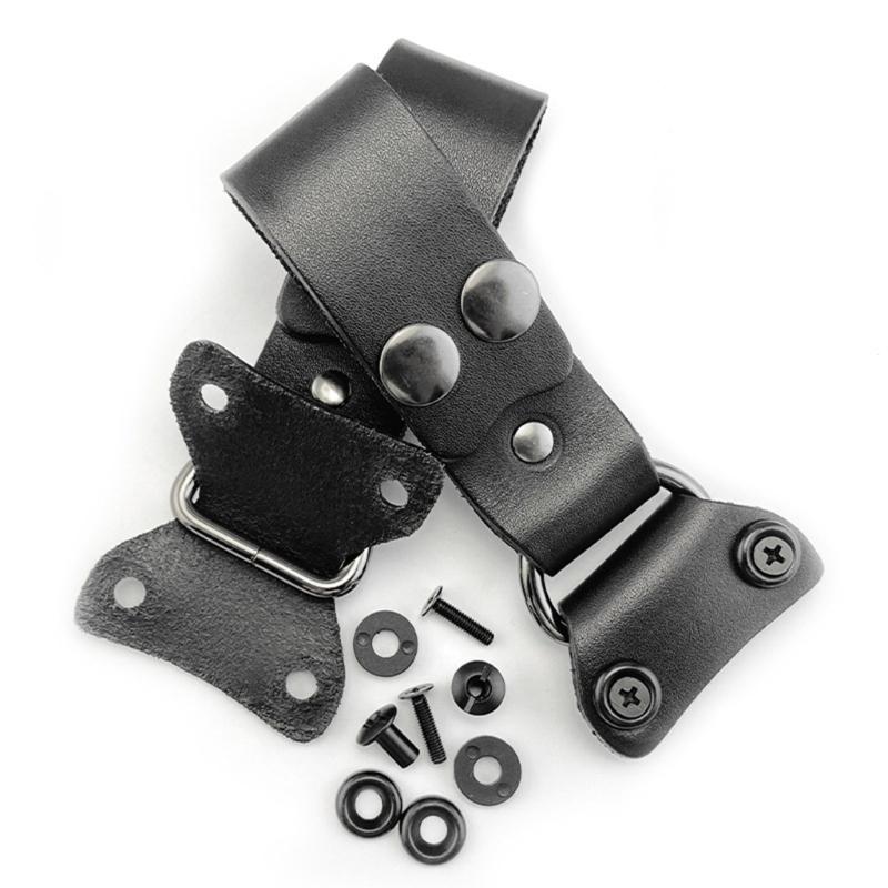 Premium Leder Messerscheiden Gürtelclip Outdoor Gürtel Paddles Halter für professionelles Werkzeugtragen