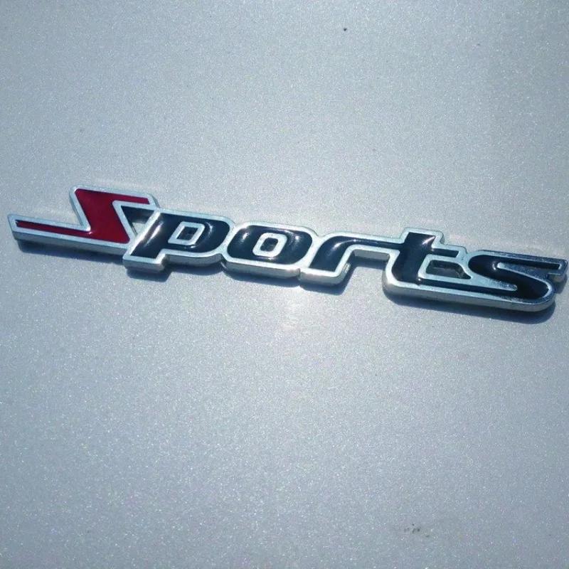 Car Sticker Fashion 3D Metal Sport Logo Car Truck Decor Pattern Badge Universal Sticker New Hot Boutique