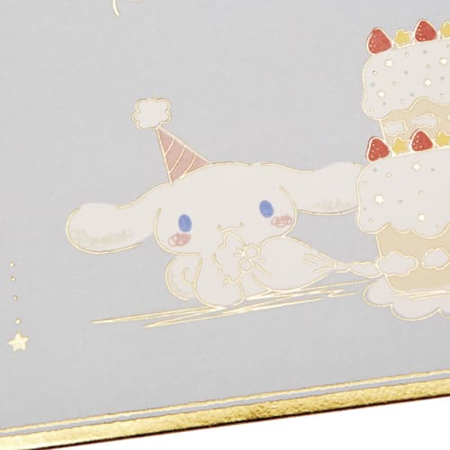 Sanrio Message Card Cinnamoroll Cake and Party Greeting Card Lze poslat do zámoří BD140-3 SANRIO 733881