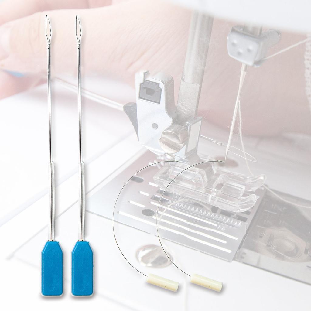 1 Set Lange Nadeleinfädler für Nähmaschine DIY Einfädelwerkzeug Nähmaschineneinfädler für Haushaltsnähmaschinen