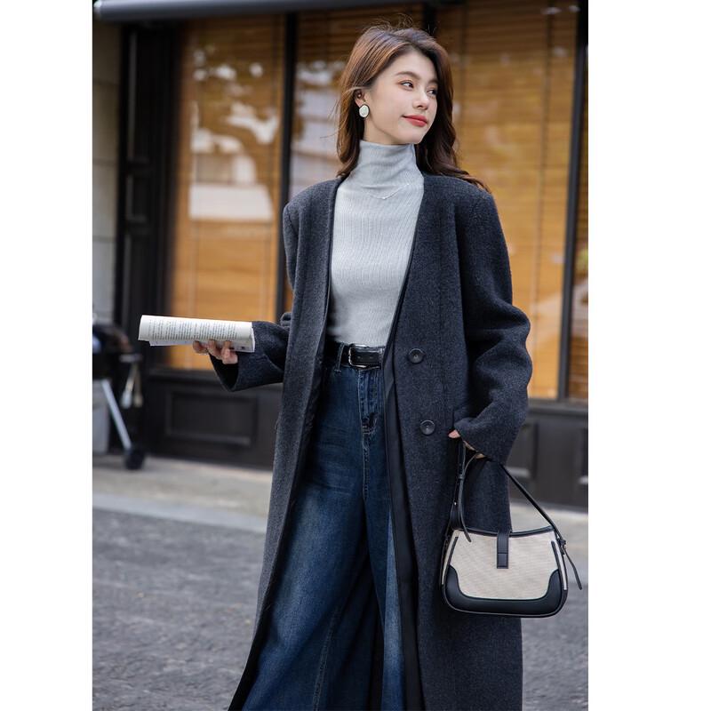 Mocana Women's Double-Sided Wool Coat