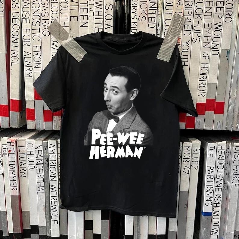 

Pee Wee Herman HOT NEW black short sleeve S to 3XL Unisex T-Shirt XL