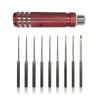 Model Scriber with 9 Blades for Modeling Hobby Resin Carved Scribe Line Cutting Tool Chisel with Storage Case