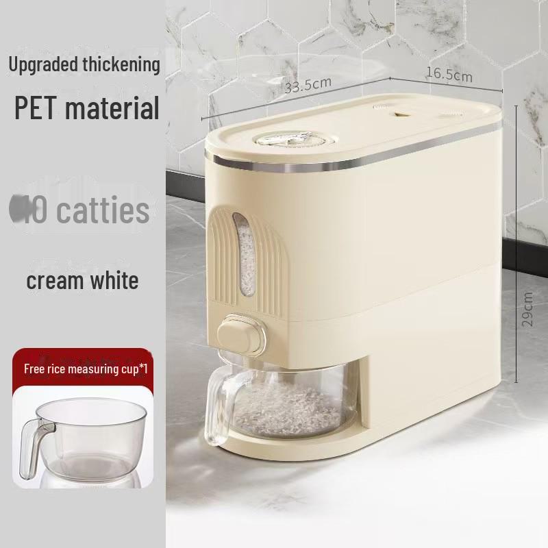 Moisture-Proof, Insect-Proof Rice Storage Box - Sealed, Food-Grade Container for Household Use