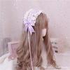 Lolita Flower Angel Bow Lace Headband - Versatile Hair Accessories