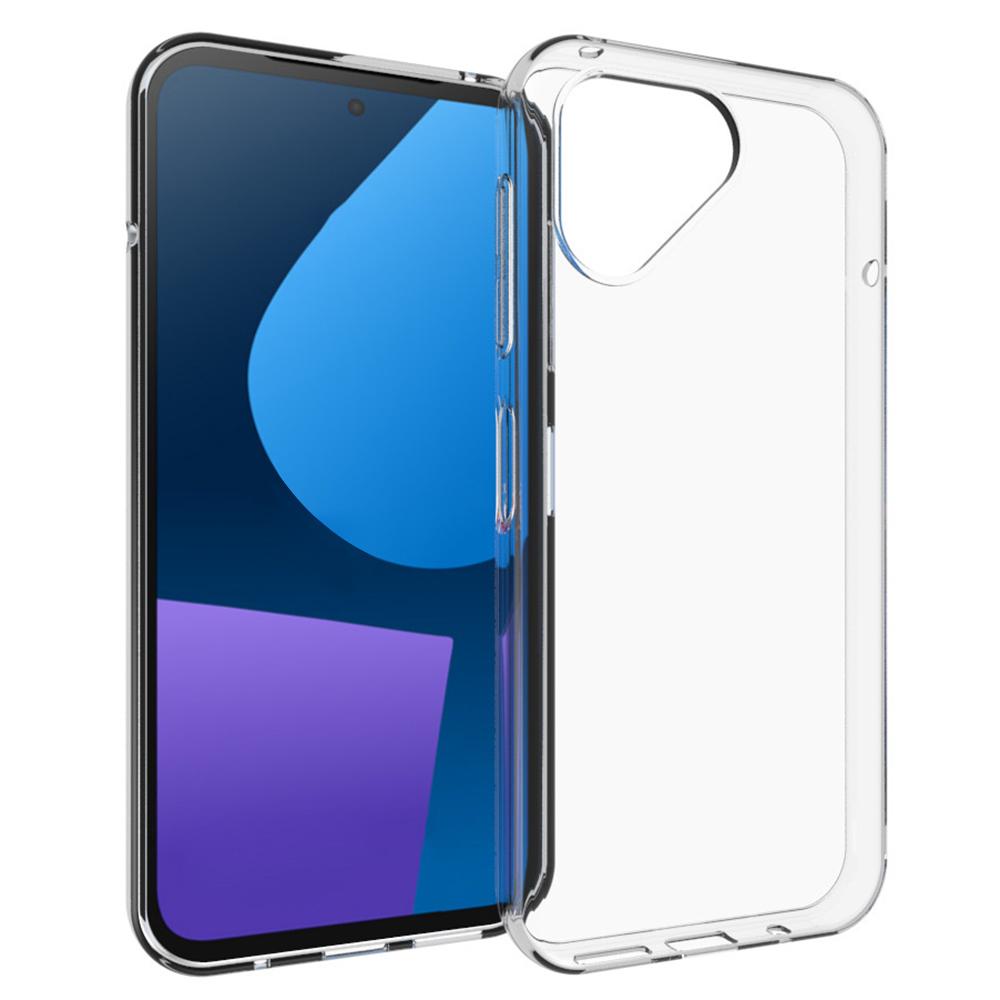 

Для Fairphone 5 чехол ультратонкий прозрачный чехол для телефона TPU с большим отверстием для объектива A