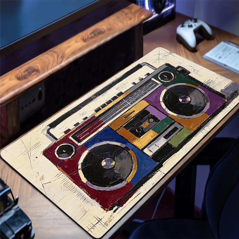 Mouse Pad Abstract Oil Painting Anime Gamer Gaming Accessories Varmilo Keyboard Pc Computer Desk Mat Xxl Carpet Mousepad