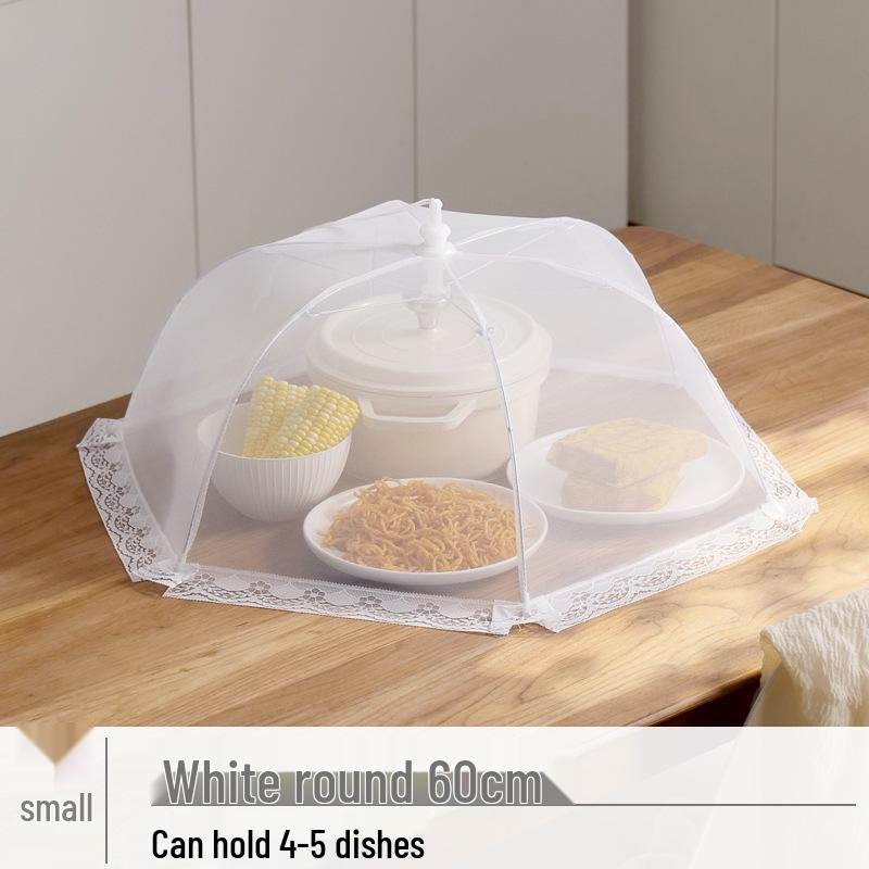 Große Faltbare Speiseabdeckung: Fliegenschutz, Ideal für Küche & Außenbereich