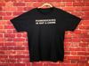 RARE Vintage - AMP MAGAZINE PUNKROCKING IS NOT A CRIME Punk Rock Black T-SHIRT New Spring/Summer Arrivals Regular Fit Casual