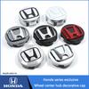 4Pcs 58/69mm Car Wheel Center Hub Caps Decorative Cover For Honda Civic Fit Jazz Accord Pilot CRV Odyssey Passport City HRV XRV KB2