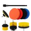 Multi Piece Set Cleaning Brush Power Scrubber Cleaning Brush Extended Long Attachment Set  All Purpose Scrub Brushes Kit