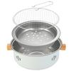 Stainless Steel Split Barbecue Grill Korean Style Barbecue Charcoal Stove with Non-stick Rack for Outdoor Camping Portable