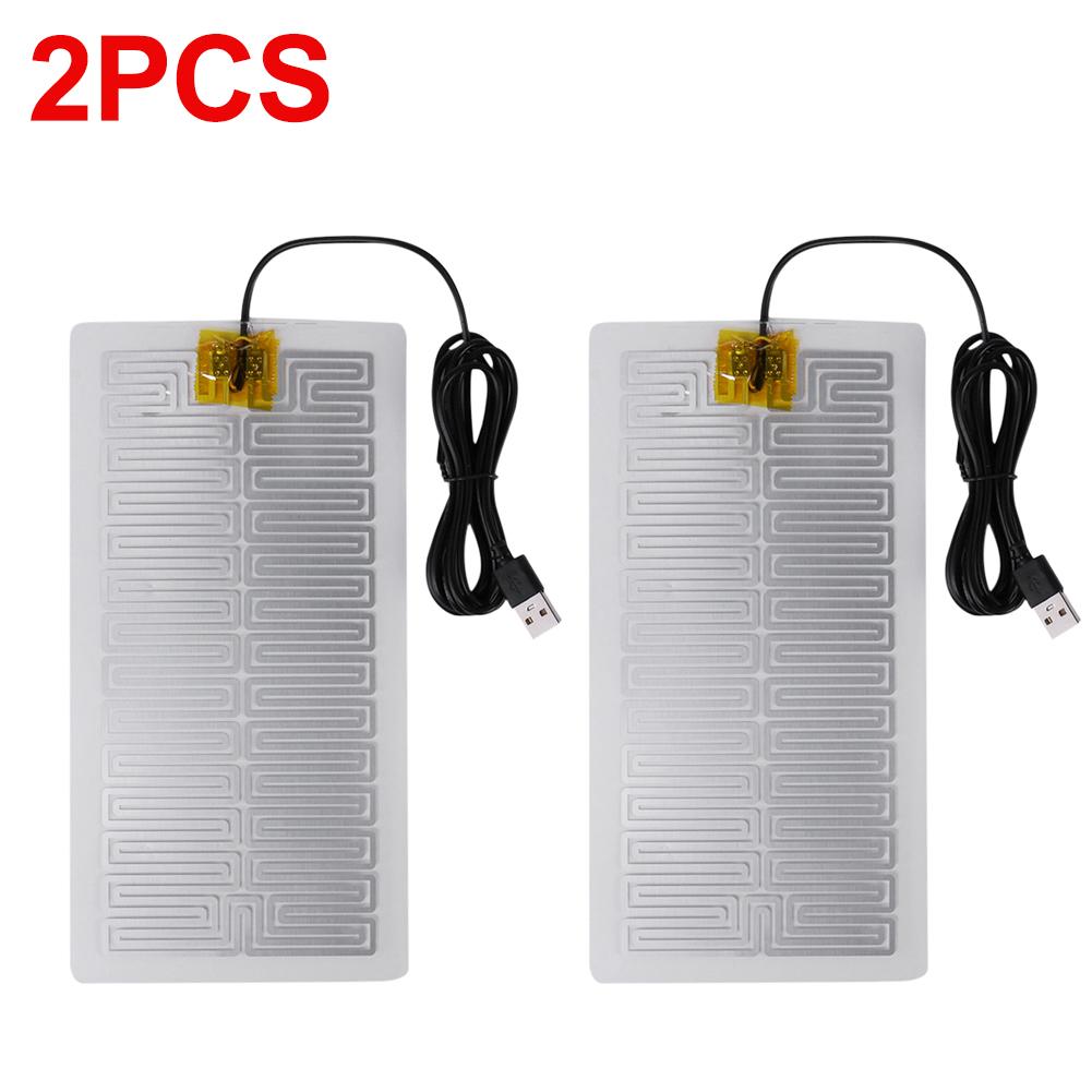 1/2 STÜCKE USB Warme Klebepads Schnellheizendes Tragbares Heizkissen Sichere Heizung Wärmerpad Für Stoffweste Jacke Schuhe Socken