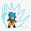 Patches For Clothes Bag Iron On Thermal Stickers Fictional Character Goku Saiyan Pattern Washable Heat Transfer