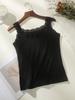 Popular Lace Sling Vest Women's Summer High Elasticity Plus Size Outside Wearing Bottoming Shirt