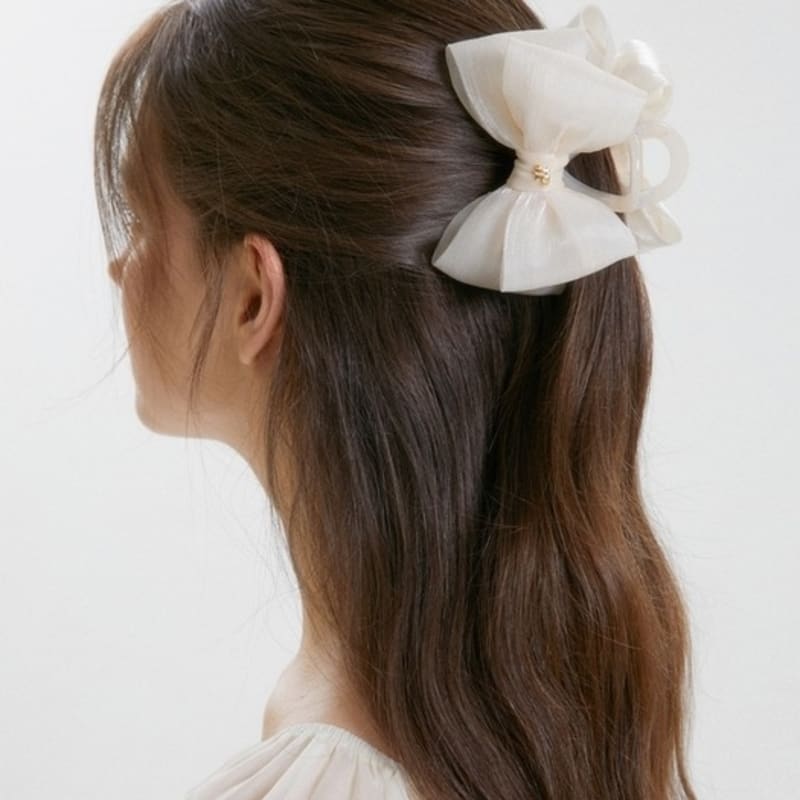 

Jean Paul Clarisse Marie Ribbon Clip JP-24-415CC brown