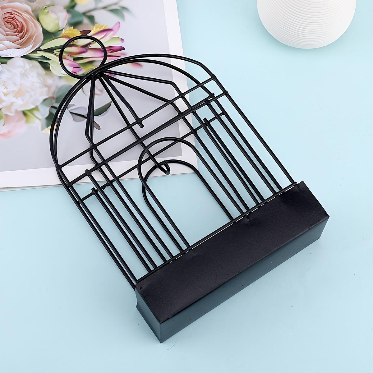 

1pc Metal Mosquito Coil Holder - Birdcage Design Insect Repellent for Outdoor/Indoor Use, Golden Finish Durable Metal, No Electricity Needed 1pc чёрный