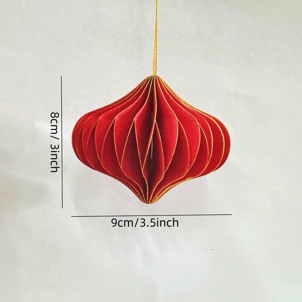 Cross-Border Christmas Tree Glitter Ball Lantern DIY Decoration Pendants for Shopping Mall & Party Atmosphere