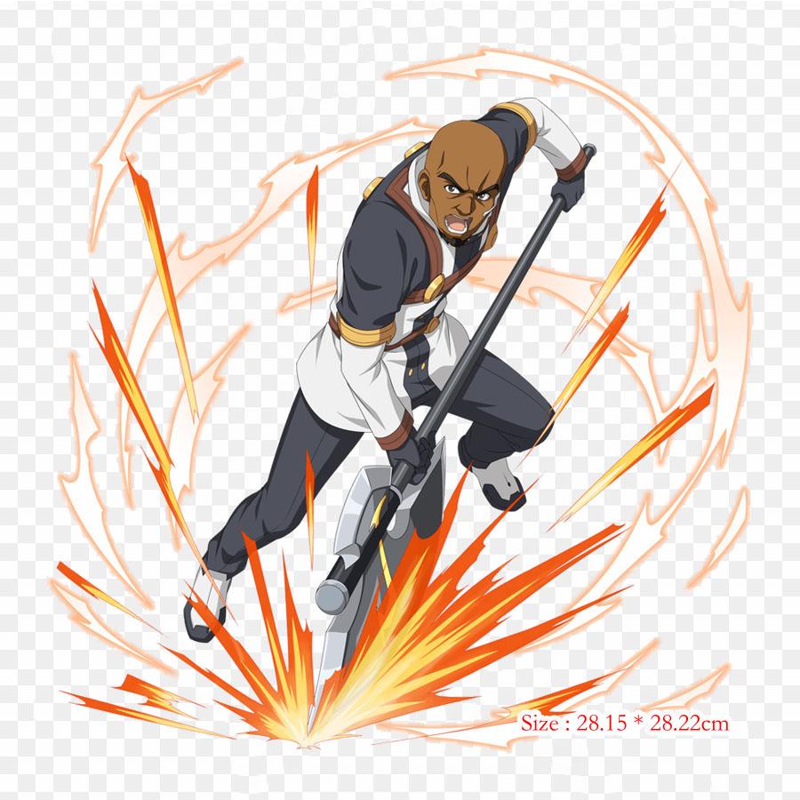 Action Fogure Sword Art Online Leafa Kirito Iron On Patches For Clothing Applique Stickers On Clothes Heat-Sensitive Custom Patch
