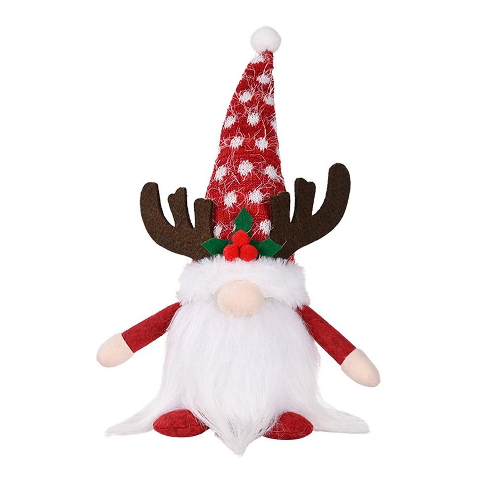Nordic Faceless Doll With Led Light Dwarf  Doll Christmas Gnome Plush Doll  Christmas Decoration