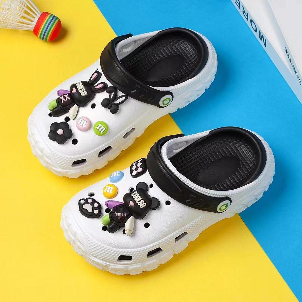 Kids' Crocs Non-Slip Summer Sandals - Boys' & Girls' Outdoor Beach Shoes
