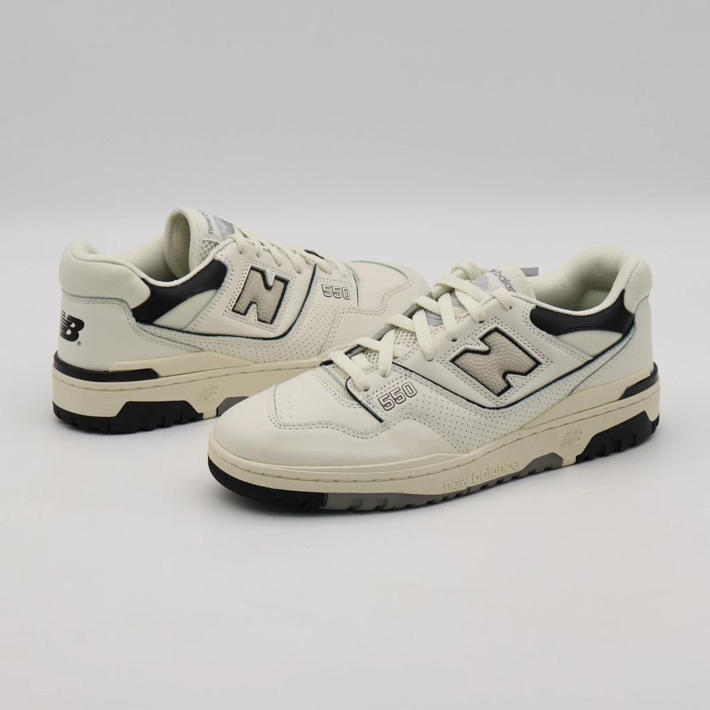BB550LWT New Balance 550 Cream Black 2022 Off White Sail Grey Ivory Leather