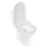 PP Material Non-Electric Bidet Toilet Seat Dual Nozzle Front Rear Wash Ergonomic Slow Damping for Bathroom Toilet Sanitary Use