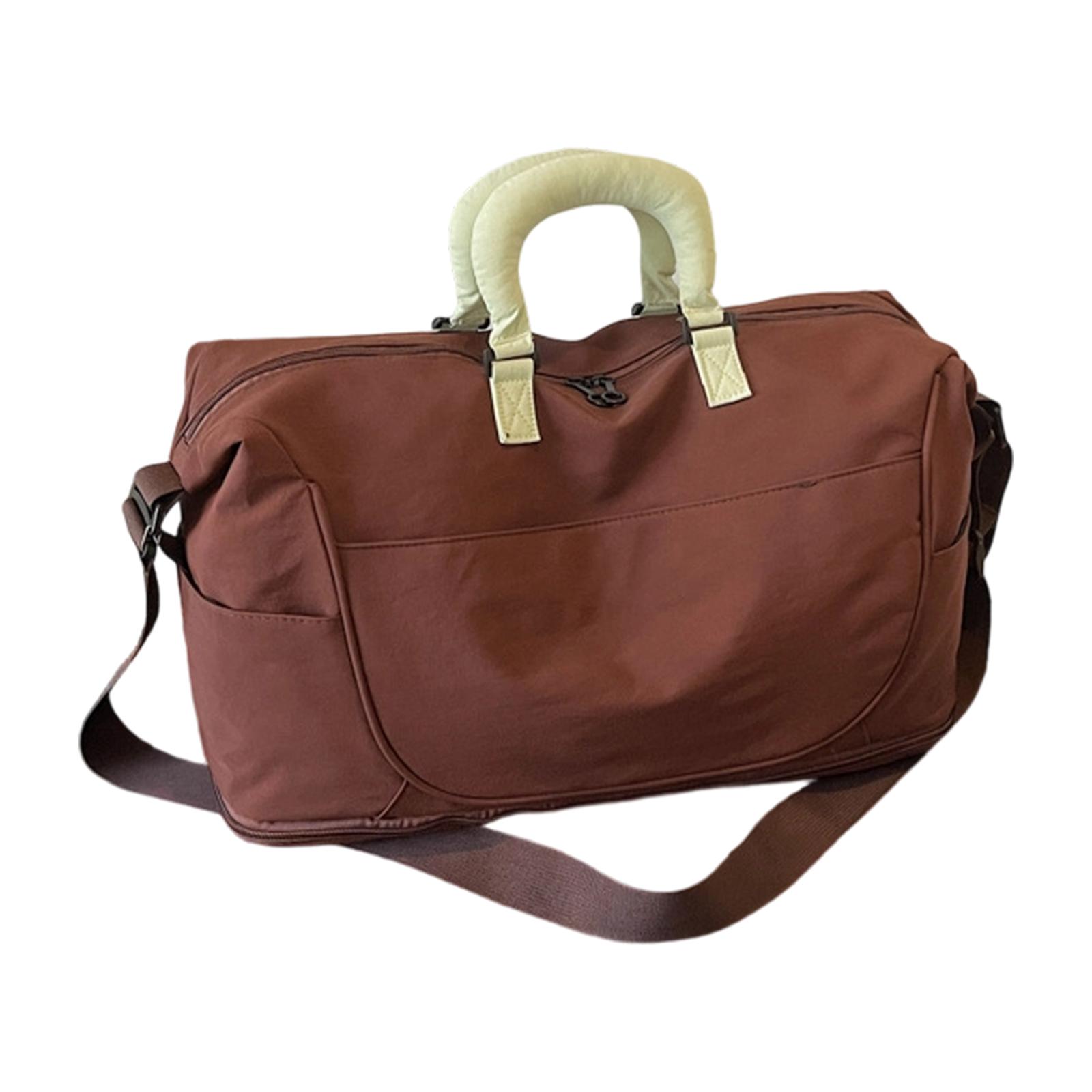

Sports Gym Bag with Wet Dry Separation Compartment Large Capacity Training Swimming Duffel Bag for Outdoor Travel Fitness Activities Shoulder Strap One Size