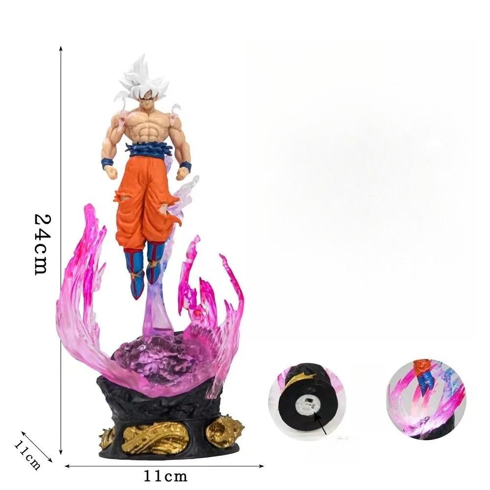 24cm Bandai Dragon Ball Z Anime Figures Son Goku Kawaii Kakarotto Nuova Ball Action Figure Ornaments Collection Model Toys Gifts