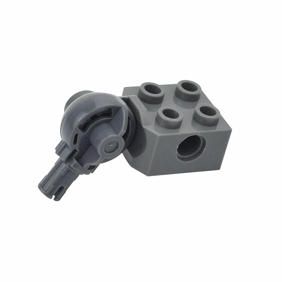 High-Tech Hinge Rotation Joint Ball Loop Assembly Building Blocks Parts Educational MOC Toys Compatible 47454 48169 48171 47455