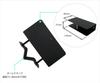 Nagao Seisakusho Black Pole Mount Clamp Table for Mounting a Microphone Arm to the Back of a Monitor or on a Monitor Video Web Conferencing