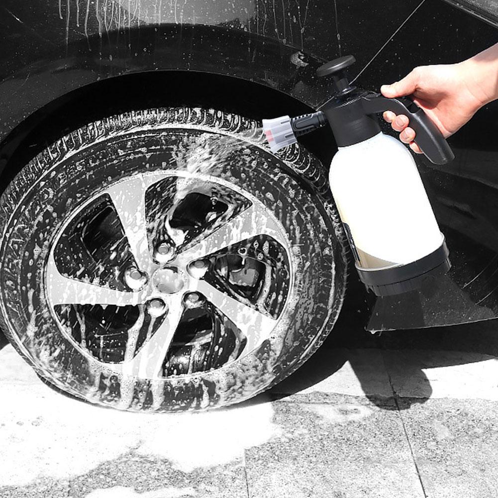 1.5/2L Car Washing Foam Sprayer Home Cleaning Hand Pump Foam Sprayer Tools USB Rechargeable Garden Gardening Electric Water Gun