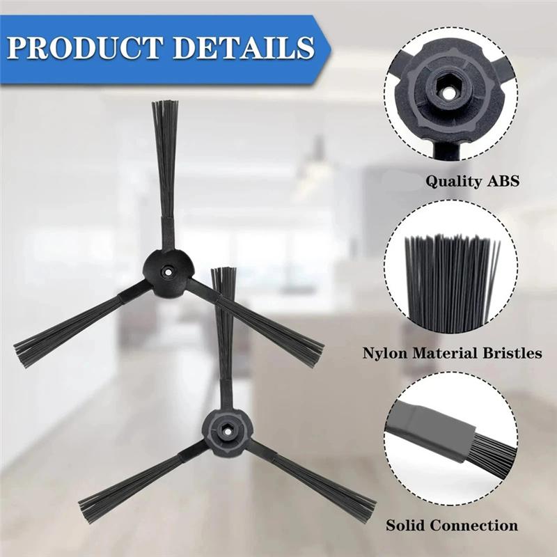 A65T-Replacement Side Brush For ILIFE Vacuum Models V3, V5 Spare Parts And Accessories