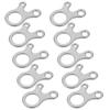 10pcs  3‑Hole Camping Awning Tent Guy Line Runner Guyline Cord Rope Tensioners