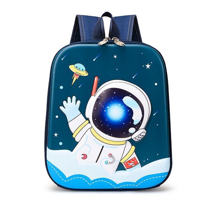 Elsa 3d Cartoon Hard Shell Double Shoulder Backpack Unicorn Schoolbag Waterproof