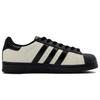 adidas Originals Superstar 2 Leather Low Top Skateboard Shoes Unisex Beige Black JI0079(Team443-)