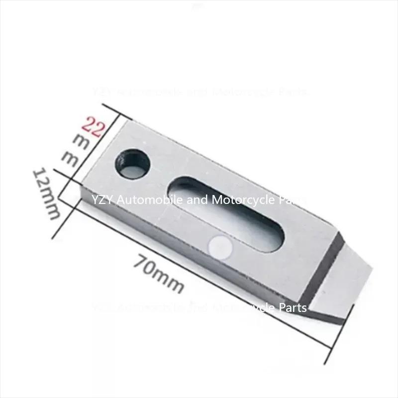 

SUS 440 CNC Wire EDM Machine Stainless Jig Holder For Clamping PFB 70 x 22 x 12mm M8 Screw NEW CHINA