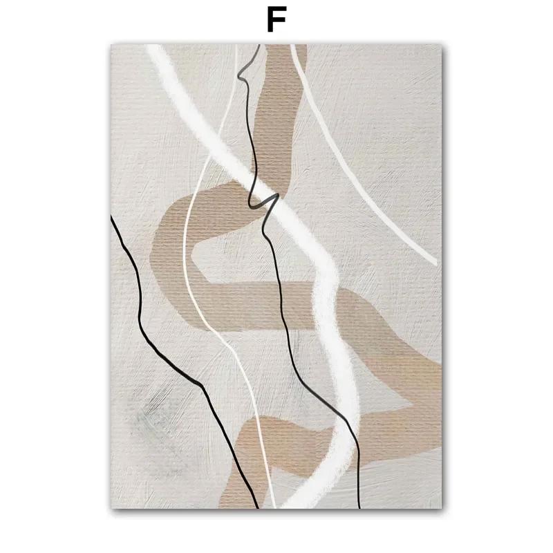 Nordic Abstract Marble Grain Flowers Landscape Wall Art Canvas Painting Posters and Prints for Living Room Home Decor