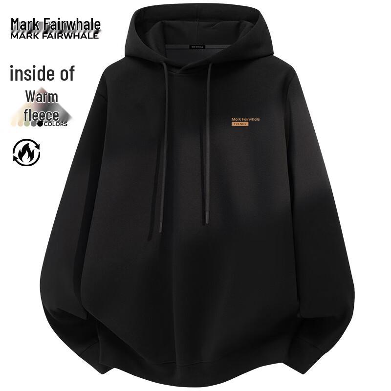 Mark Fairwhale Men's Oversize Fleece Lined Hoodie