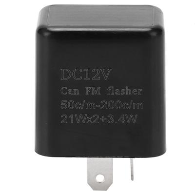 LED Flash Relay Car Motorcycle High Power 3?Speed Adjustable Turn Signal Flasher DC 12V