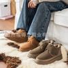 Warm Snow Boots Winter Velvet High-top Casual Cotton Shoes Thickened Non-slip Thick-soled Short Tube Bread Shoes