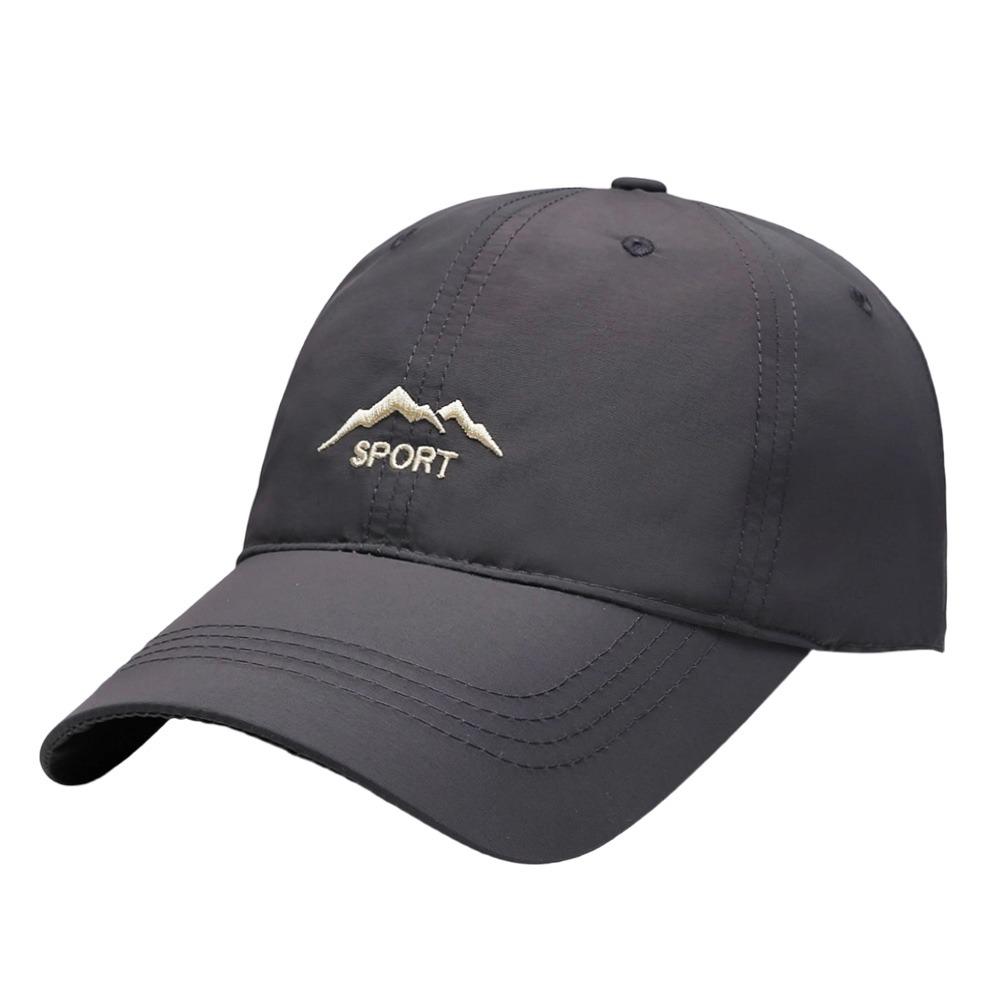 Casual Summer Baseball Cap Letter Adjustable Sun Hat Outdoor Breathable Visor For Men Women
