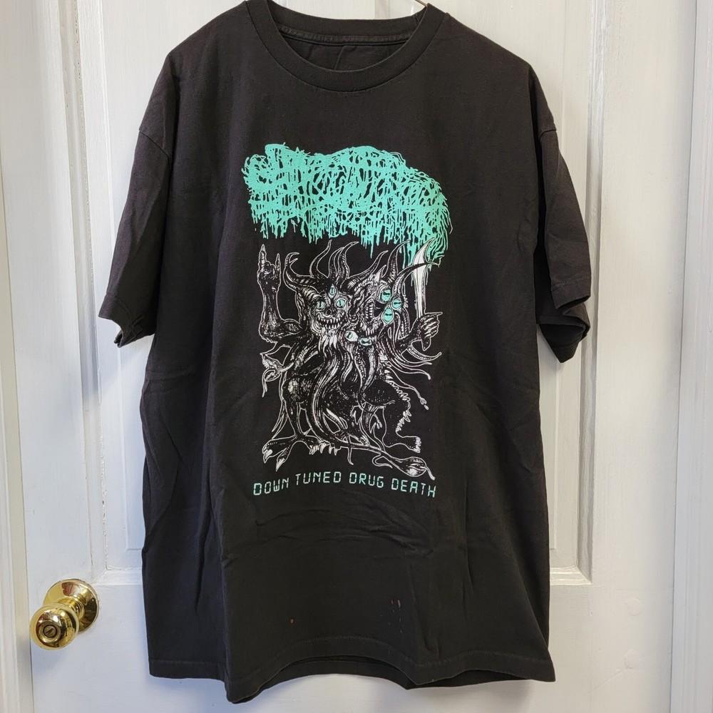 Vtg Sanguisugabogg Down Tuned Drug Death T-shirt S to 5XL NE244 Unisex T-Shirt XXL