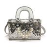 Korean Style Fashion Glitter Girls Shoulder  Sweet Pearl Crossbody  Mini