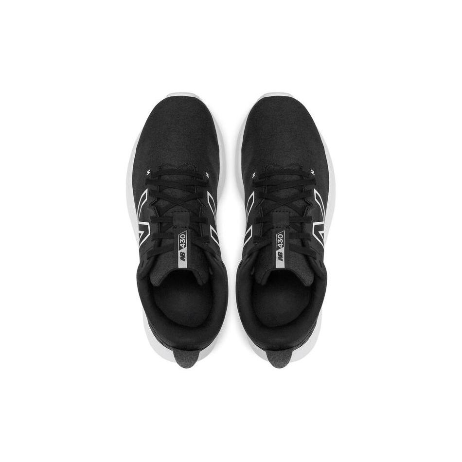 New Balance Nb 430 V2 Soft Sole Comfortable Sports Synthetic Leather Low Top Casual Running Shoes Men sneaker Black White ME430LB2