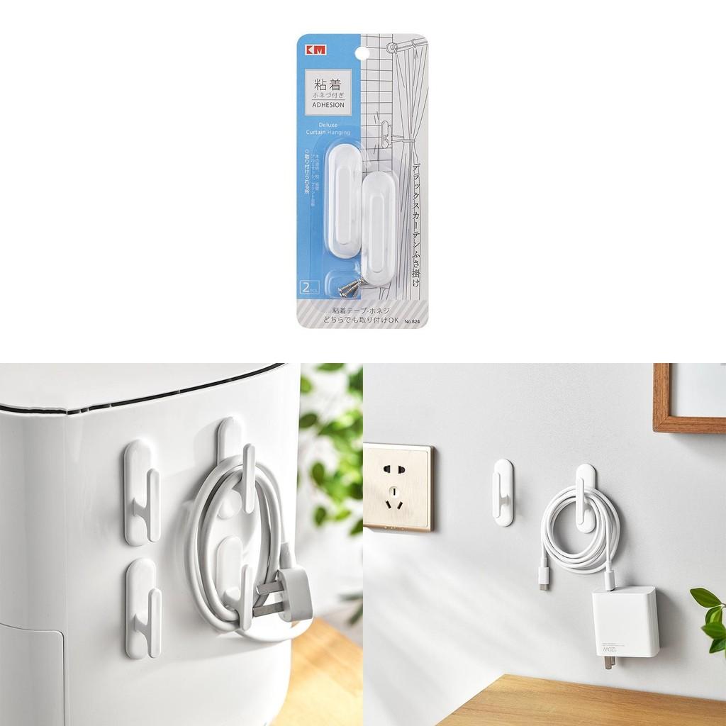 Duty Heavy Cord Organizer Adhesive Hooks Wall Mount For Office Kids Tool Room