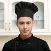 8 Color Chef Hat for Men Kitchen Hotel Supplies Working Pleated Mushroom Cap Adjustable Chefs Uniform Hat Kitchen Tools