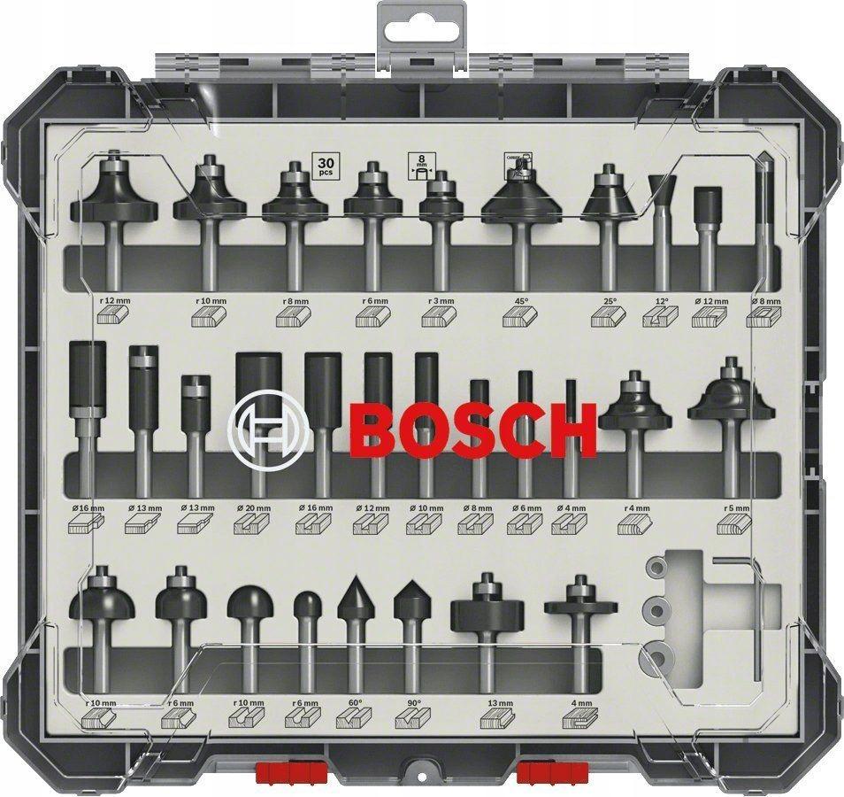 Milling Cutter Set 30 Pcs. 6mm Handle