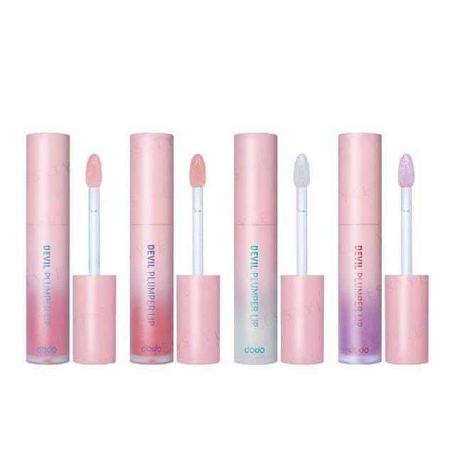 dodo - Devil Plumper Lip Gloss 01 Pink Heat