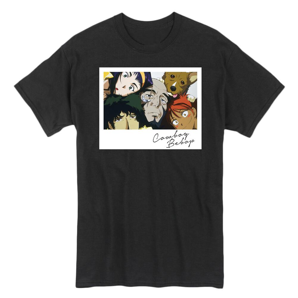 Cowboy Bebop Group Polaroid Adult Men T-shirt Great Eastern L
